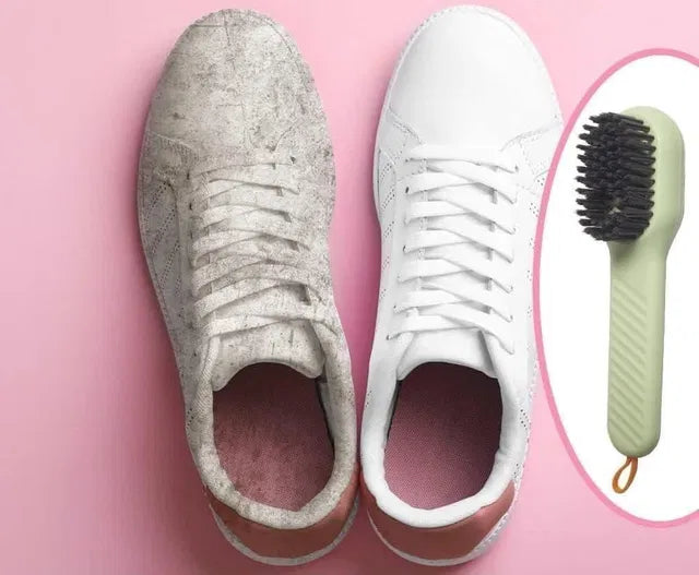 Multifunctional Liquid Shoe Cleaning Brush with Soap Dispenser